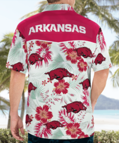 Arkansas Razorbacks Hawaiian Shirts, Beach Short