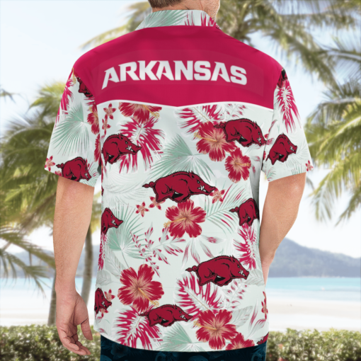 Arkansas Razorbacks Hawaiian Shirts, Beach Short