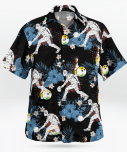 BOWLING Hawaiian Shirts, Beach Short