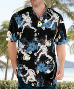 BOWLING Hawaiian Shirts, Beach Short