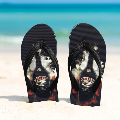 Baileys Irish Cream Baileys Flip Flops, beach sandals, pool slippers, shower shoes