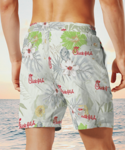 Chick Fil A Hawaiian Shirts, Beach Short0