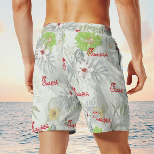 Chick Fil A Hawaiian Shirts, Beach Short0