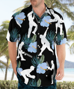 Cricket Hawaiian Shirts, Beach Short