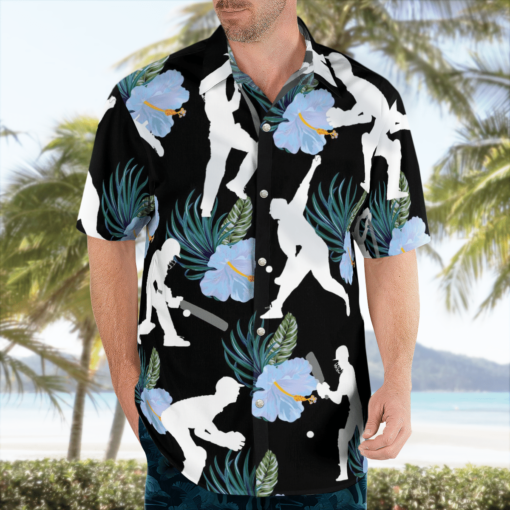 Cricket Hawaiian Shirts, Beach Short