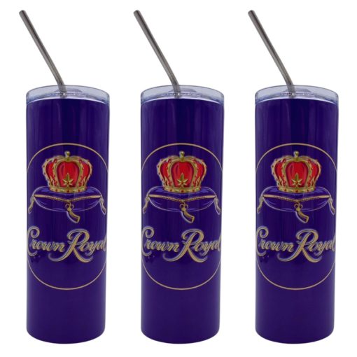 Crown Royal Skinny Tumbler 20oz 30oz