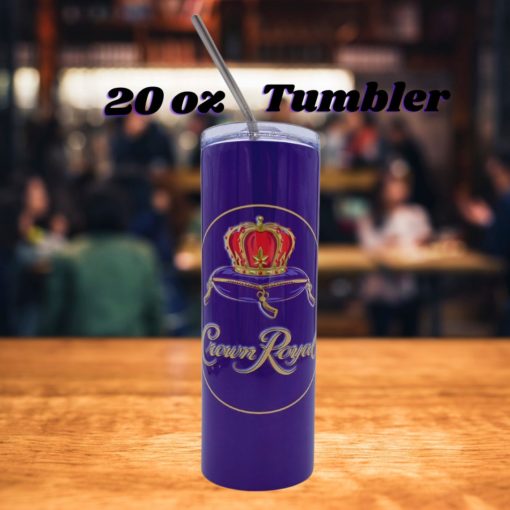 Crown Royal Skinny Tumbler 20oz 30oz