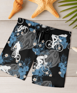 Cycling Hawaiian Shirts, Beach Short