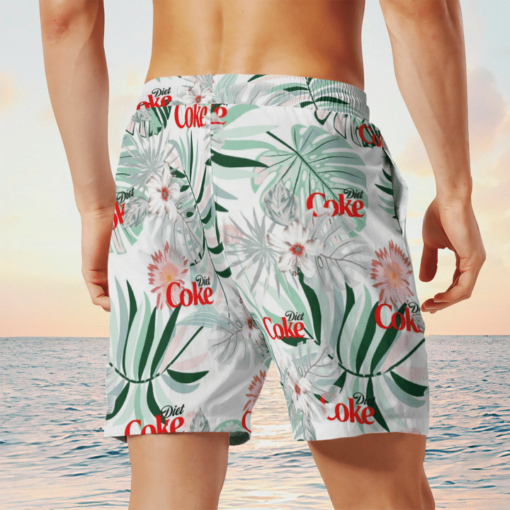 Diet Coke Hawaiian Shirts, Beach Short1