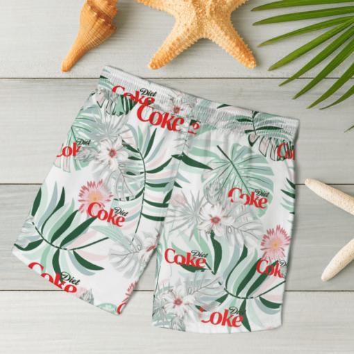 Diet Coke Hawaiian Shirts, Beach Short1