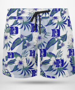 Duke Blue Devils Hawaiian Shirts, Beach Short