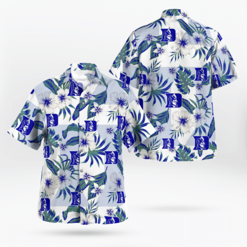 Duke Blue Devils Hawaiian Shirts, Beach Short