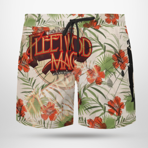 Fleetwood Mac Band Hawaiian Shirts, Beach Short