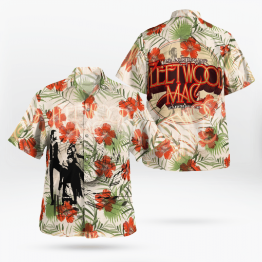 Fleetwood Mac Band Hawaiian Shirts, Beach Short