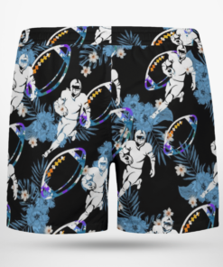 Football Hawaiian Shirts, Beach Short