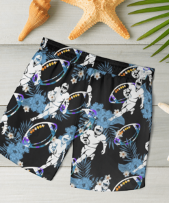 Football Hawaiian Shirts, Beach Short