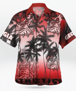 Georgia Bulldogs Hawaiian Shirts, Beach Short