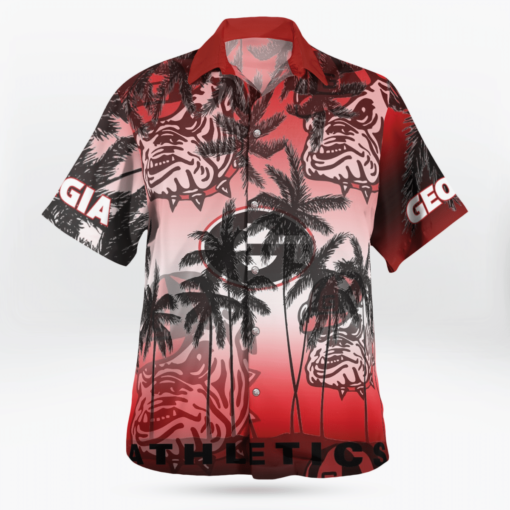 Georgia Bulldogs Hawaiian Shirts, Beach Short