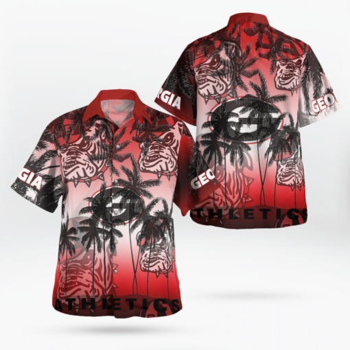 Georgia Bulldogs Hawaiian Shirts, Beach Short