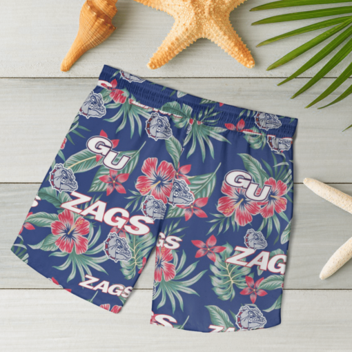 Gonzaga Bulldogs Hawaiian Shirts, Beach Short