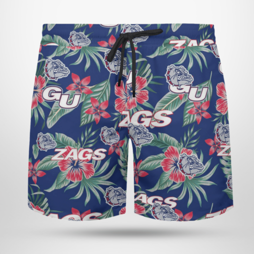 Gonzaga Bulldogs Hawaiian Shirts, Beach Short