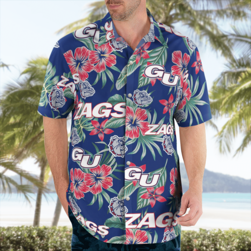 Gonzaga Bulldogs Hawaiian Shirts, Beach Short