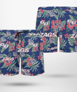 Gonzaga Bulldogs Hawaiian Shirts, Beach Short