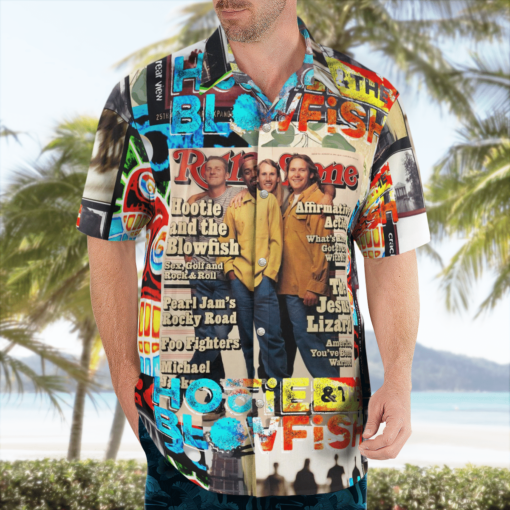 Hootie and the Blowfish Hawaiian Shirts, Beach Short