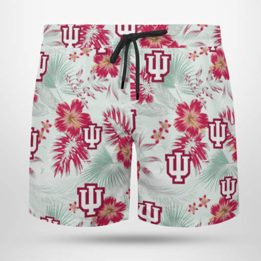 Indiana Hoosiers Hawaiian Shirts, Beach Short