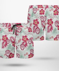 Indiana Hoosiers Hawaiian Shirts, Beach Short