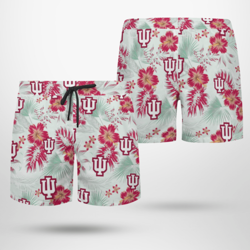 Indiana Hoosiers Hawaiian Shirts, Beach Short