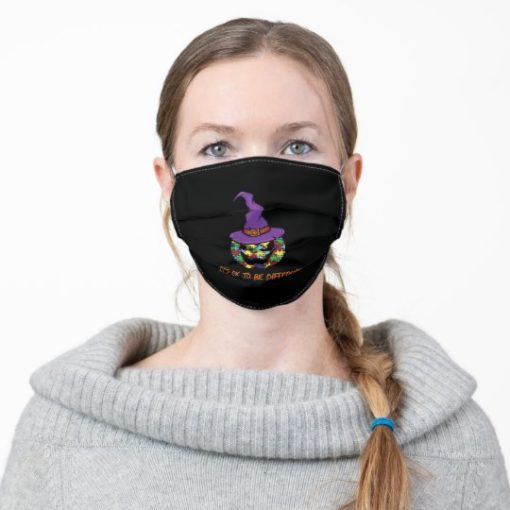 Its Ok To Be Different Halloween Autism Awareness Face Mask