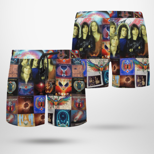 Journey band Hawaiian Shirts, Beach Short