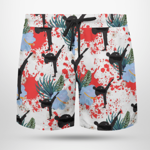 KARATE Hawaiian Shirts, Beach Short