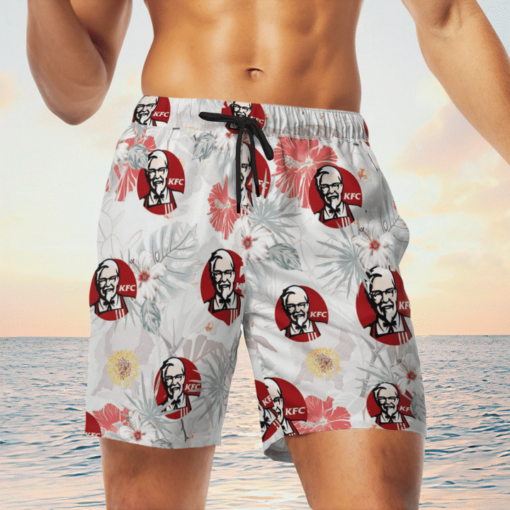 KFC Hawaiian Shirts, Beach Short0