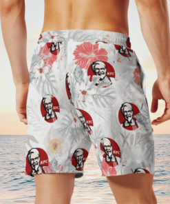 KFC Hawaiian Shirts, Beach Short0