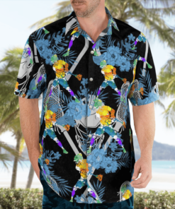 LACROSSE Hawaiian Shirts, Beach Short