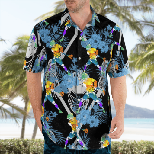 LACROSSE Hawaiian Shirts, Beach Short