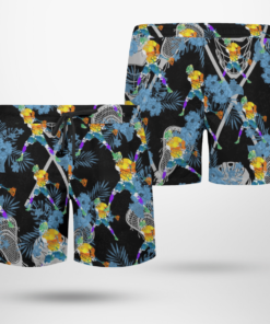 LACROSSE Hawaiian Shirts, Beach Short