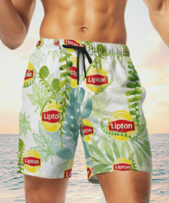 LIPTON ICE TEA Hawaiian Shirts, Beach Short