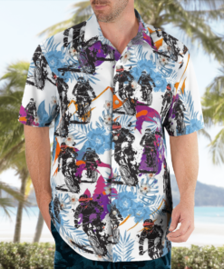 MOUNTAIN BIKE Hawaiian Shirts, Beach Short