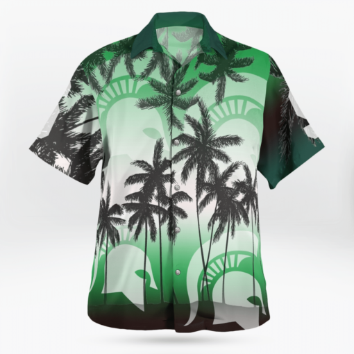 Michigan State Spartans Hawaiian Shirts, Beach Short