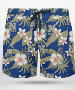 Navy Midshipmen Hawaiian Shirts, Beach Short