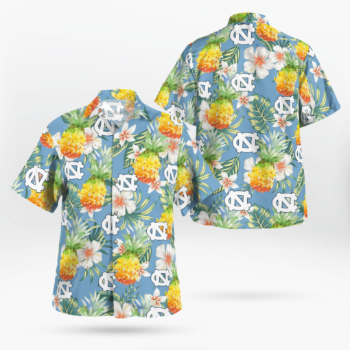 North Carolina Tar Heels Hawaiian Shirts, Beach Short