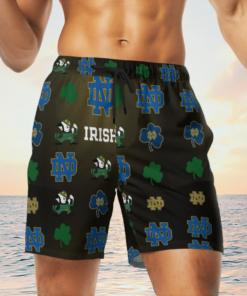 Notre Dame Fighting Irish Hawaiian Shirts, Beach Short