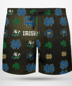 Notre Dame Fighting Irish Hawaiian Shirts, Beach Short