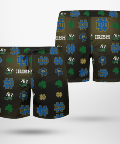 Notre Dame Fighting Irish Hawaiian Shirts, Beach Short