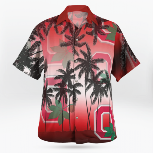 OHIO STATE BUCKEYES Hawaiian Shirts, Beach Short