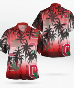 OHIO STATE BUCKEYES Hawaiian Shirts, Beach Short