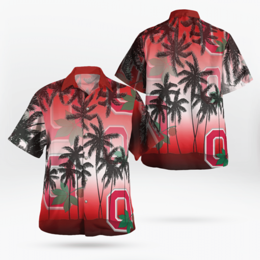 OHIO STATE BUCKEYES Hawaiian Shirts, Beach Short